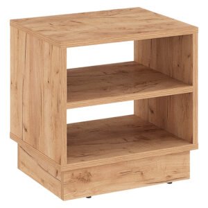 Κομοδίνο Mason House Genius μελαμίνης σε oak απόχρωση 40x32x40εκ