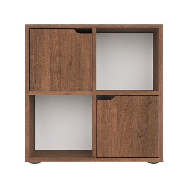 Βιβλιοθήκη Bookel House Genius σε καρυδί απόχρωση 59.6x27.5x60.4εκ - Image 3