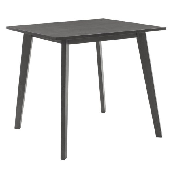 Tραπεζαρία Benson - Orlean House Genius σετ 5τμχ rustic grey - ύφασμα γκρι 80x80x75εκ - Image 3