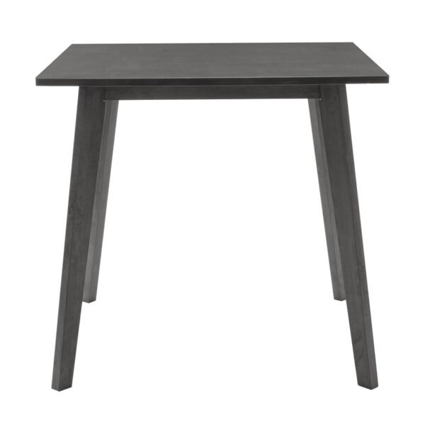 Tραπεζαρία Benson - Orlean House Genius σετ 5τμχ rustic grey - ύφασμα γκρι 80x80x75εκ - Image 4