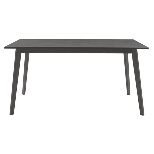 Tραπεζαρία Benson - Toto House Genius σετ 7τμχ rustic grey - ύφασμα γκρι 150x90x75εκ - Image 3