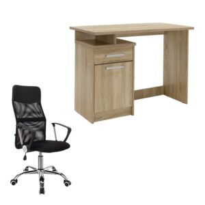 Φοιτητικό πακέτο επίπλων γραφείου Study 3 House Genius σετ 2 τμχ