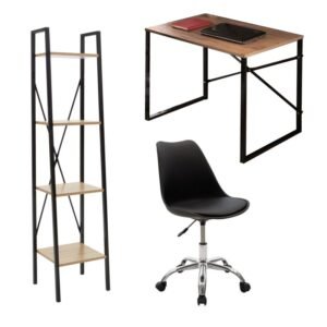 Φοιτητικό πακέτο επίπλων γραφείου Uni 4 House Genius σετ 3 τμχ