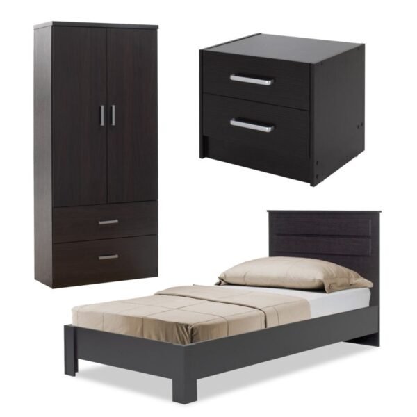 Φοιτητικό πακέτο επίπλων υπνοδωματίου Nap 4 House Genius σετ 3 τμχ