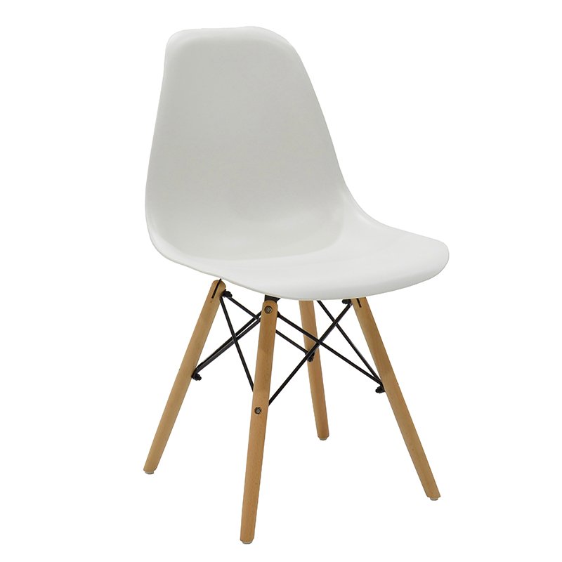 Τραπεζαρία Natali-Julita House Genius σετ 5τεμ μαύρο-λευκό-φυσικό 120x80x76εκ - Image 3