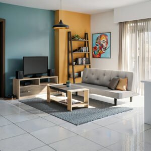 Φοιτητικό πακέτο επίπλων σαλονιού Ease House Genius σετ 3τεμ