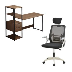 Φοιτητικό πακέτο επίπλων γραφείου Seryn House Genius σετ 2τεμ