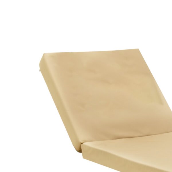 Μαξιλάρι ξαπλώστρας Sadie pakoworld ύφασμα μπεζ 65x185x7εκ - Image 6