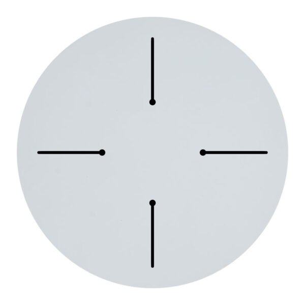 Επιφάνεια τραπεζιού Fervor House Genius HPL ivory Φ60εκ πάχους 12mm - Image 2