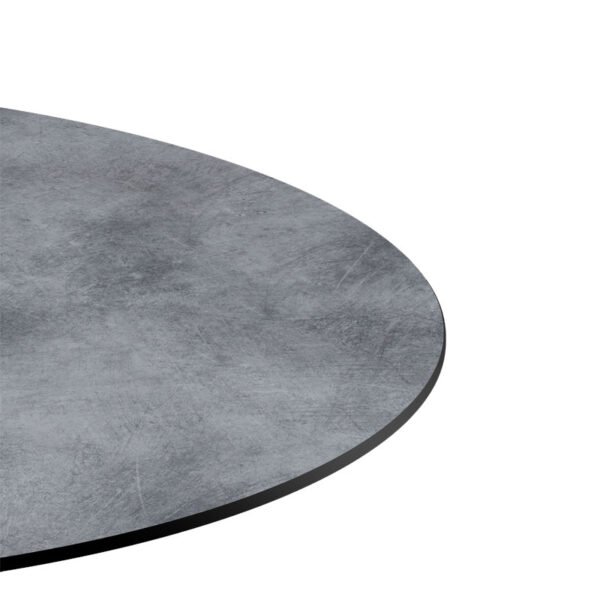 Επιφάνεια τραπεζιού Inspire House Genius HPL γκρι cement 60x60εκ πάχους 12mm - Image 3