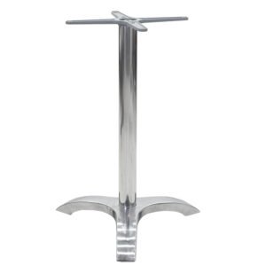 Βάση τραπεζιού bar μεσαίου ύψους Greet House Genius αλουμινίου τρίνυχη 59x59x72εκ