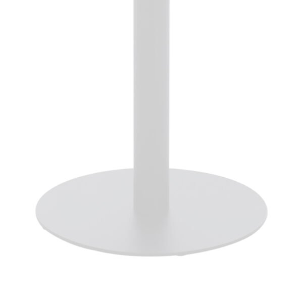 Βάση τραπεζιού bar Closet House Genius μεταλλική λευκή-μαύρη Φ40x108εκ - Image 3