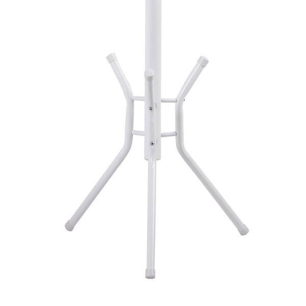 Καλόγερος ρούχων Piero House Genius μέταλλο λευκό Φ44x181εκ - Image 3