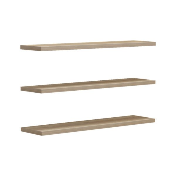 Ραφιέρα τοίχου Divar House Genius σε sonoma απόχρωση 60x14.5x1.8εκ