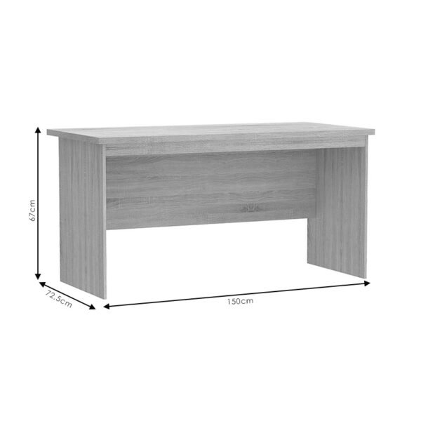 Γραφείο εργασίας Payton House Genius sonoma 150x72.5x76εκ - Image 3