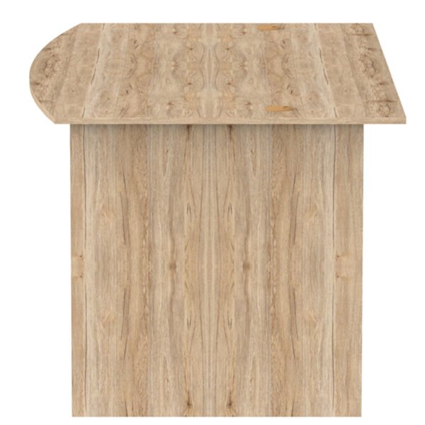 Γραφείο εργασίας Anze House Genius φυσικό μελαμίνης 180x93.5x75εκ - Image 2