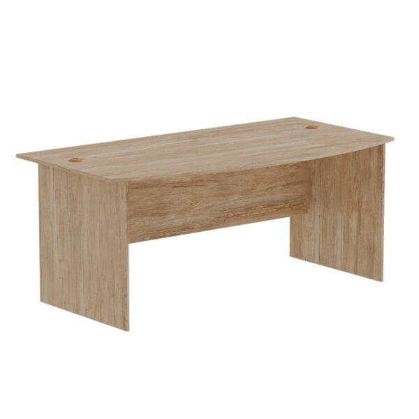 Γραφείο εργασίας Anze House Genius φυσικό μελαμίνης 180x93.5x75εκ