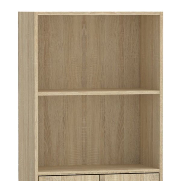 Βιβλιοθήκη Negan House Genius sonoma μελαμίνης 60x30x120εκ - Image 3