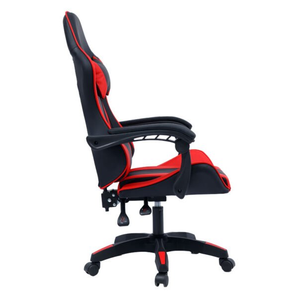 Καρέκλα γραφείου gaming William House Genius PU μαύρο-κόκκινο - Image 4