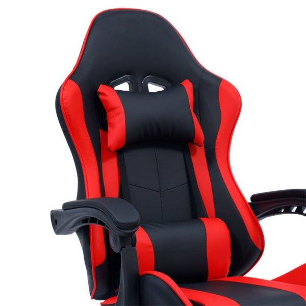 Καρέκλα γραφείου gaming William House Genius PU μαύρο-κόκκινο - Image 6