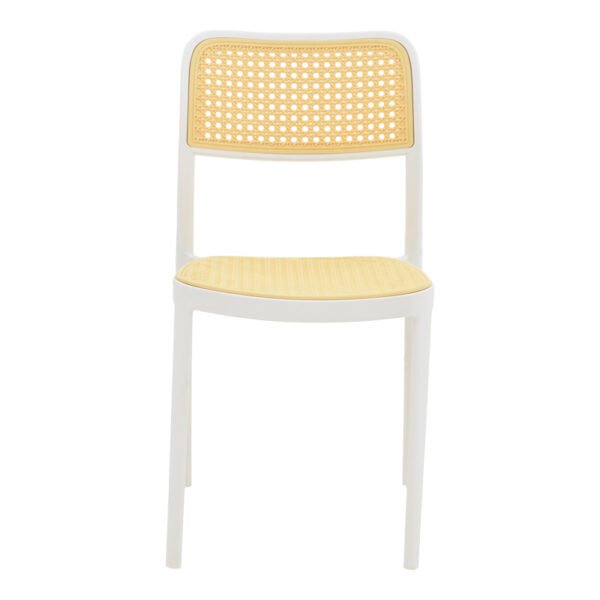 Καρέκλα Westley House Genius pp φυσικό-λευκό  55x47x81εκ - Image 4