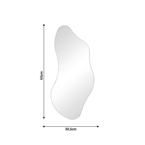 Καθρέπτης Vanis Inart 30.5x1x65εκ - Image 2