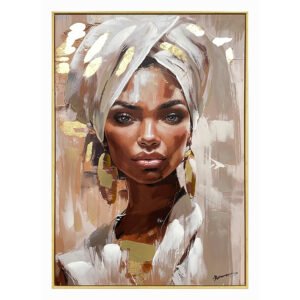 Πίνακας σε καμβά Gazel I Inart 70x3.5x100εκ