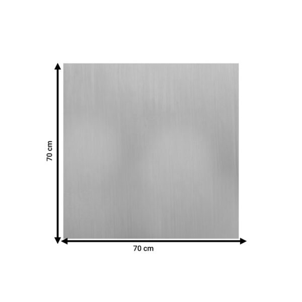 Επιφάνεια τραπεζιού Tredial House Genius τ.Werzalit μπεζ 70x70εκ - Image 2