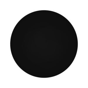 Επιφάνεια τραπεζιού Senlo House Genius τ.Werzalit μαύρο Φ60εκ