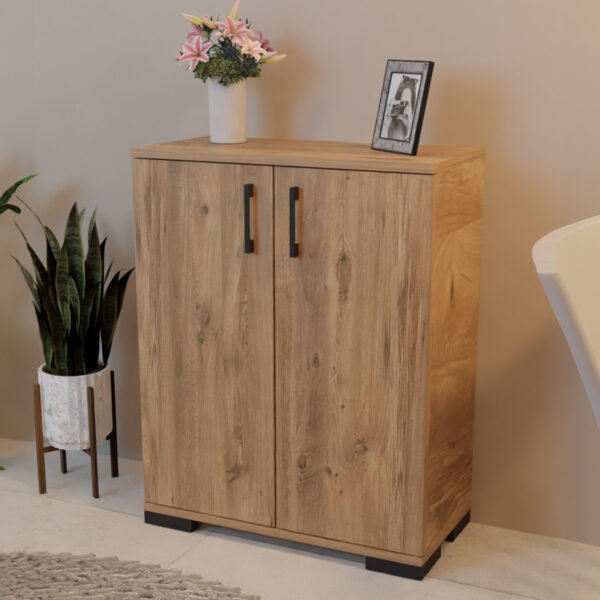 Ντουλάπι Yven House Genius oak μελαμίνης 65x32x83εκ - Image 2