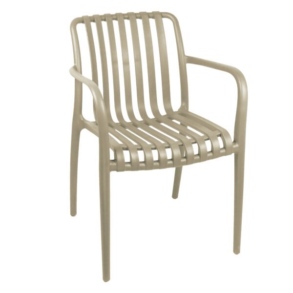 Πολυθρόνα Zoi House Genius pp σε cappucino απόχρωση 58.5x54x80εκ
