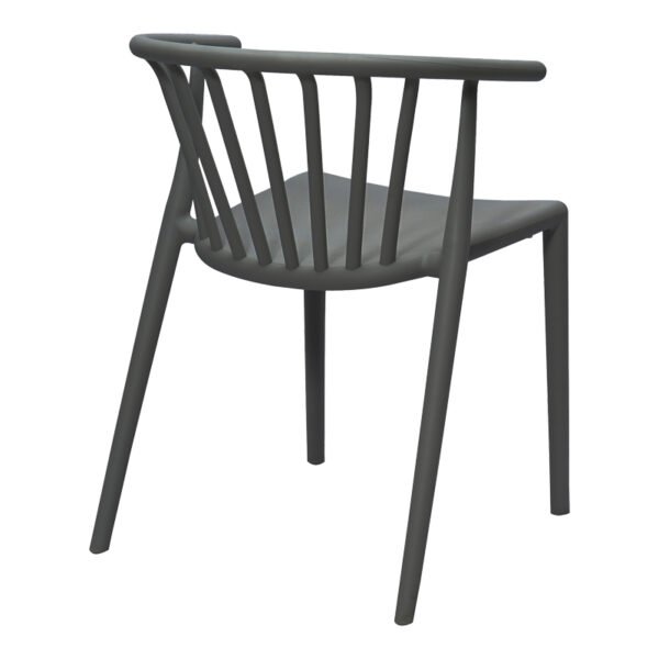 Πολυθρόνα Zelma House Genius pp σε ανθρακί απόχρωση 55x53x73εκ - Image 2