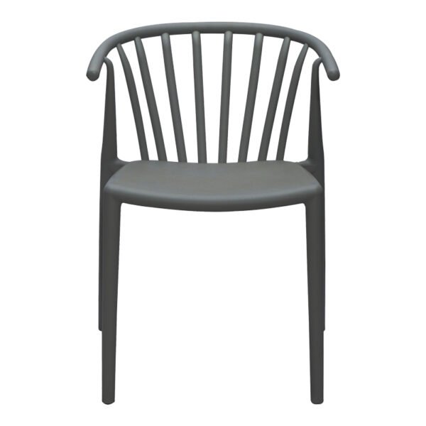 Πολυθρόνα Zelma House Genius pp σε ανθρακί απόχρωση 55x53x73εκ - Image 4