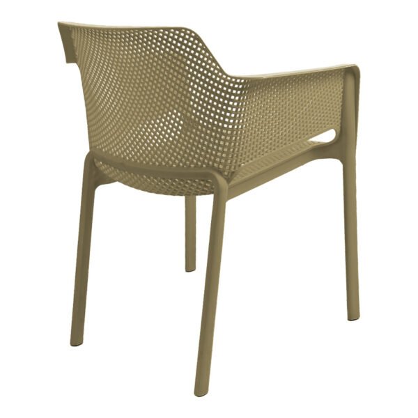 Πολυθρόνα Oviez House Genius pp σε cappuccino απόχρωση 59x58x79εκ - Image 2