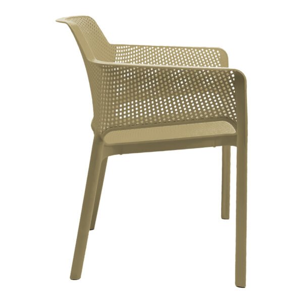 Πολυθρόνα Oviez House Genius pp σε cappuccino απόχρωση 59x58x79εκ - Image 3