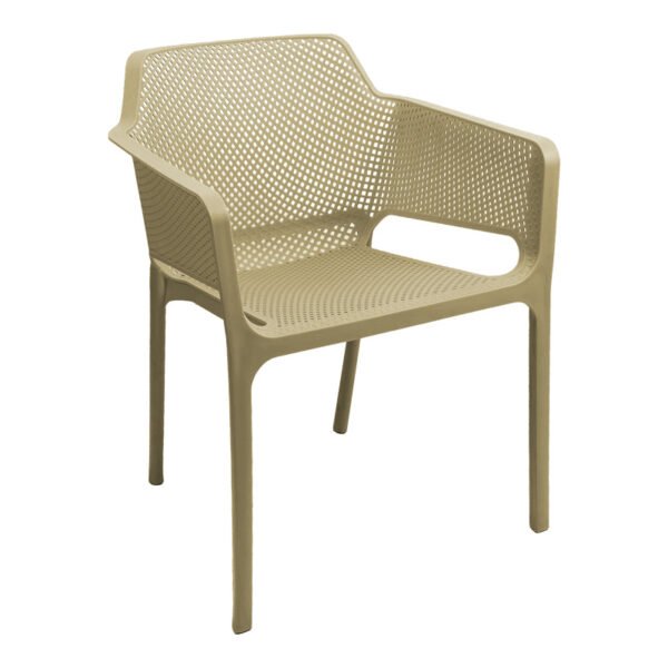 Πολυθρόνα Oviez House Genius pp σε cappuccino απόχρωση 59x58x79εκ