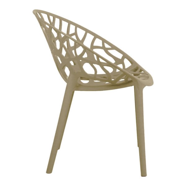 Πολυθρόνα Daren House Genius pp σε cappuccino απόχρωση 59x60x79,5εκ - Image 3