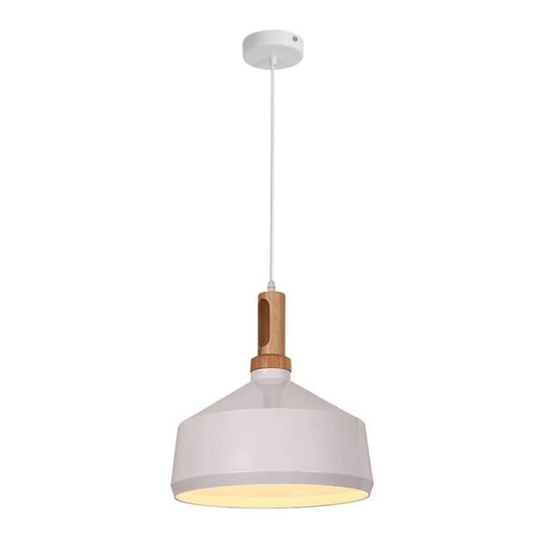 Φωτιστικό οροφής Denvel I House Genius λευκό-χρυσό μέταλλο Φ35x22εκ