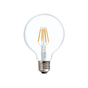 Λαμπτήρας LED G80 Bulb House Genius 4W E27 3000K 200-220V clear
