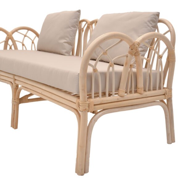 Σαλόνι Ytrone-Siderty House Genius σετ 2τεμ rattan σε φυσική απόχρωση - Image 6
