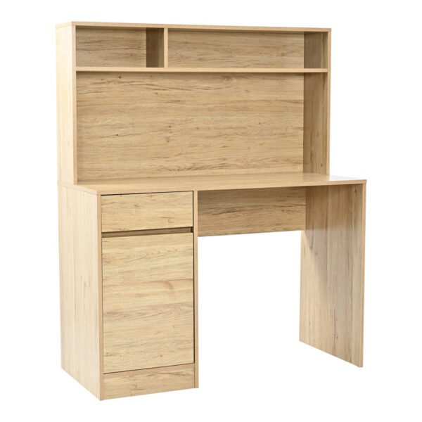 Γραφείο εργασίας Secreta House Genius με ράφι σε oak απόχρωση 110x50x135εκ