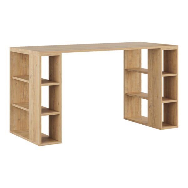 Γραφείο Colmar House Genius σε oak απόχρωση 140x60x75εκ