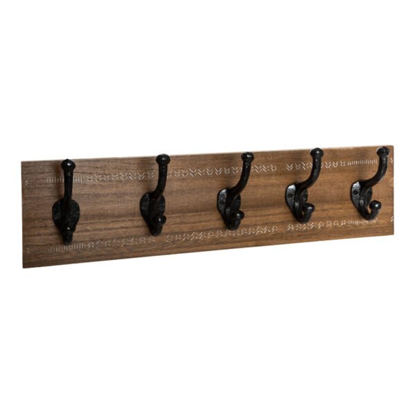 Κρεμάστρα Terty House Genius mdf σε καρυδί απόχρωση 50x8.5x13εκ