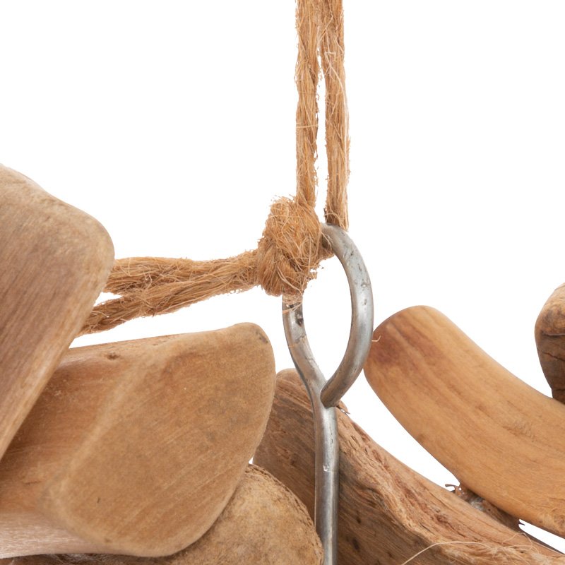 Διακοσμητικό τοίχου καρδιά Herea House Genius σε φυσική απόχρωση 36x4.5x37εκ - Image 2