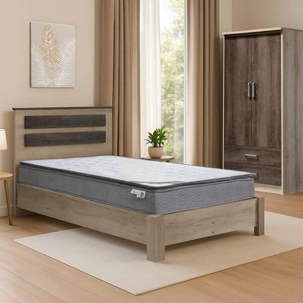 Φοιτητικό πακέτο επίπλων κρεβατοκάμαρας Breeze House Genius σετ 3τεμ