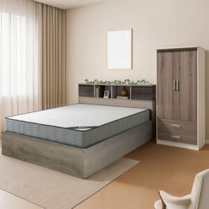 Φοιτητικό πακέτο επίπλων κρεβατοκάμαρας Mellow House Genius σετ 3τεμ