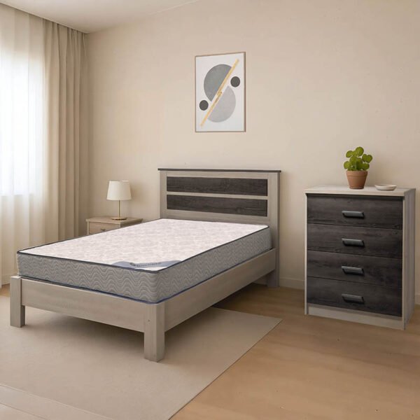 Φοιτητικό πακέτο επίπλων κρεβατοκάμαρας Wink House Genius σετ 3τεμ