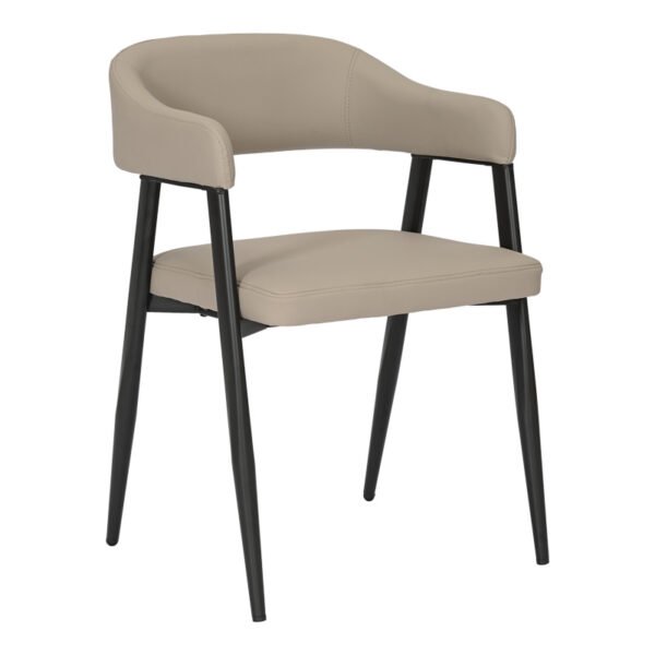 Πολυθρόνα Sezan House Genius pu σε γκρι-μπεζ απόχρωση 56x55x78εκ