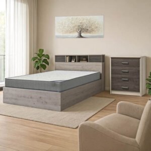 Φοιτητικό πακέτο επίπλων κρεβατοκάμαρας Dwell House Genius σετ 3τεμ