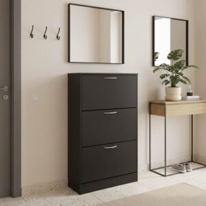 Παπουτσοθήκη Savaz House Genius σε ανθρακί απόχρωση 60x24x114εκ